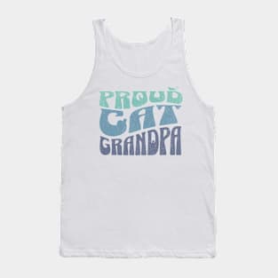 Proud Cat Grandpa Tank Top